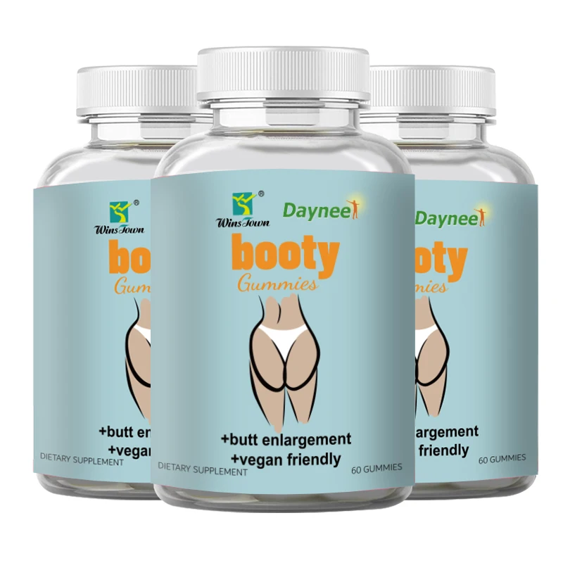 Daynee booty vegan diet gummies natural organic beauty herbal improve immunity women hip enlargement and butt enhance gummies