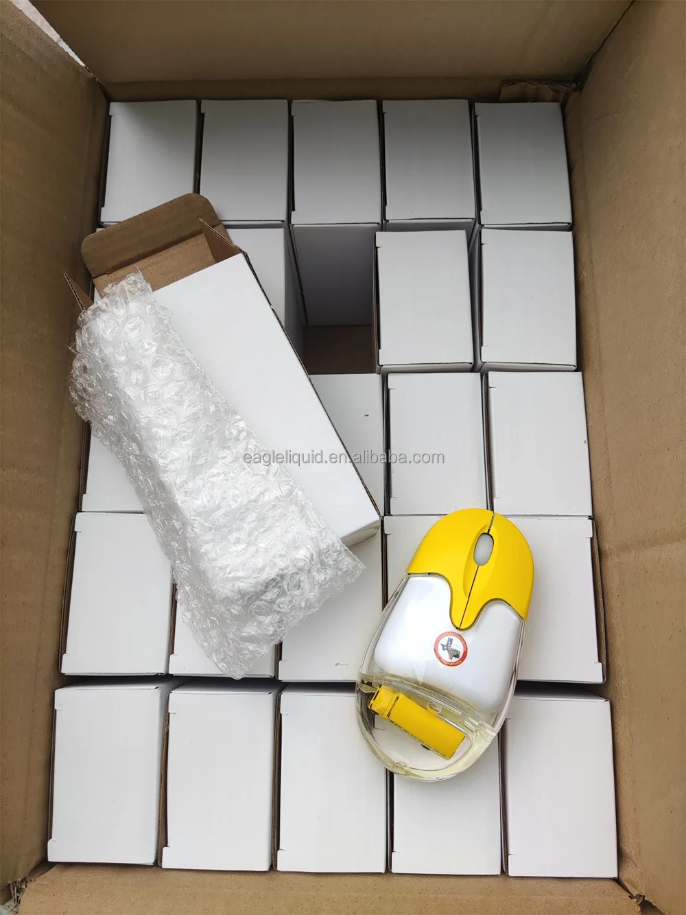 Novelty Liquid Aqua Water Oil Computer Optical Wired or Wireless Liquid Mouse with Dolphin Floating