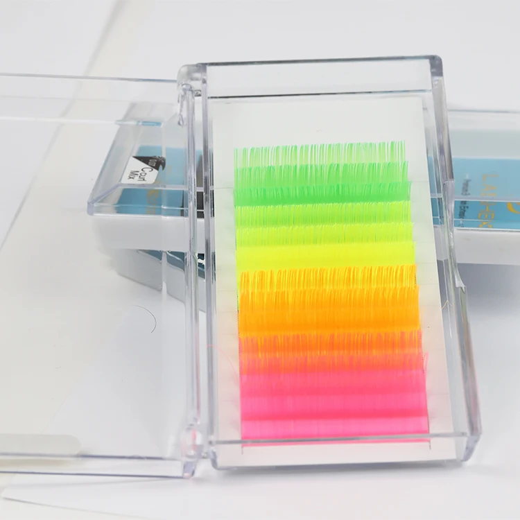 premium sable false natural eyelash extension lash manufacturer C/CC/D/DD private label customize lash with the top quality