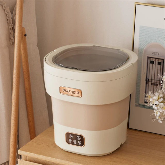 Automatic 12L Portable Self-Service Mini Washing Machine Semi-Automatic Portable Washing Machine with Electric Power Source