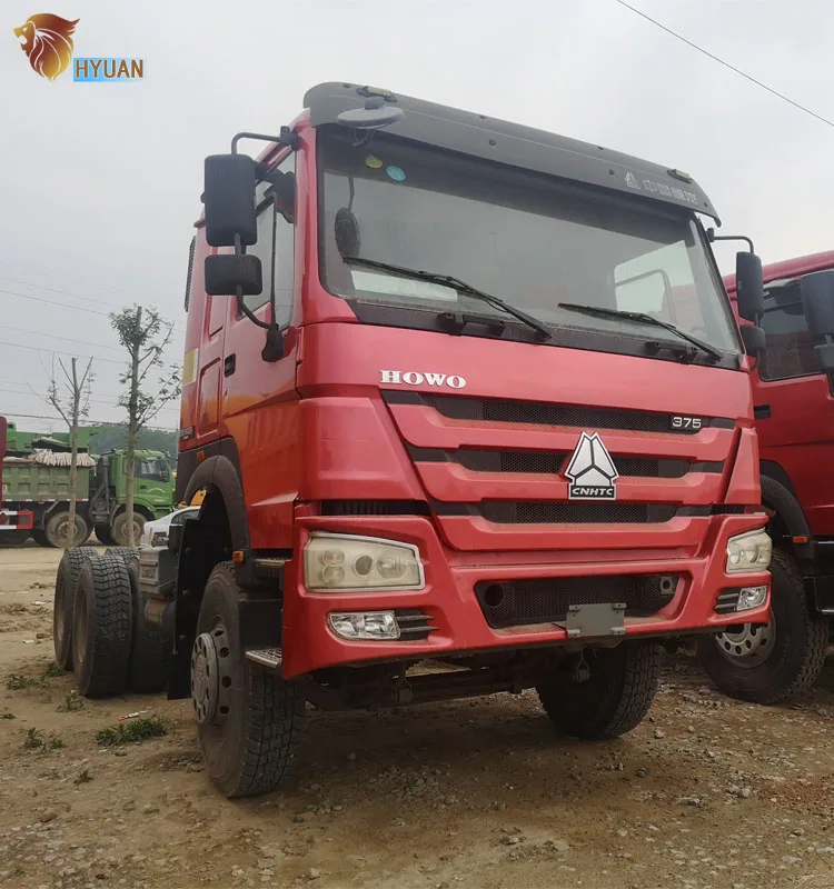 Good Price Used Sino HOWO Tractor Head 430HP 6*4 10tires For Sale