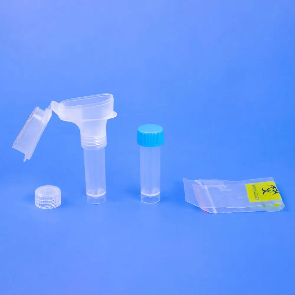 
Manufacturer supply medical saliva dna collection kit with plastic shell 