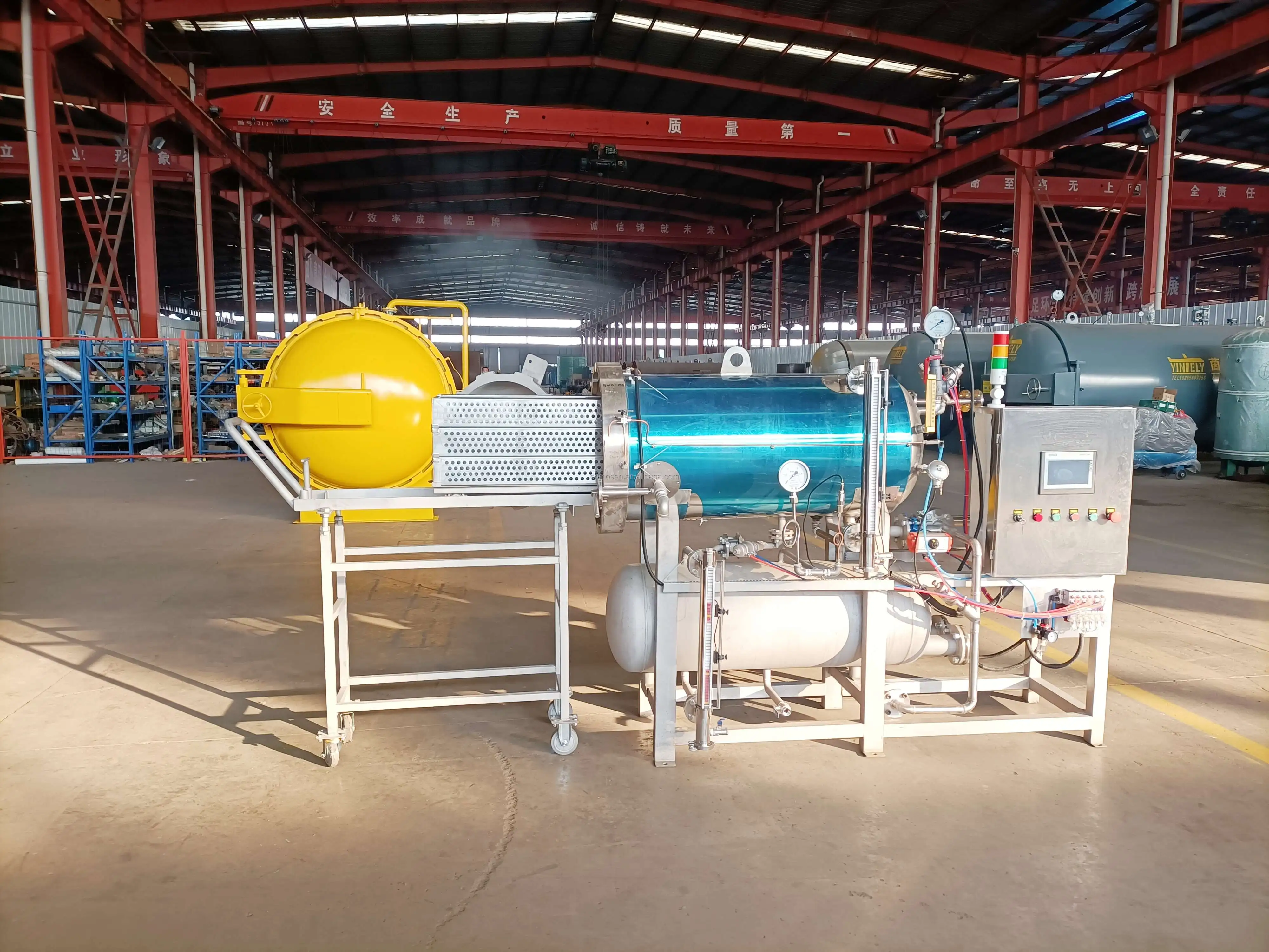 150L Autoclave Automatic Laboratory Pilot Retort Machine for Food Sterilization