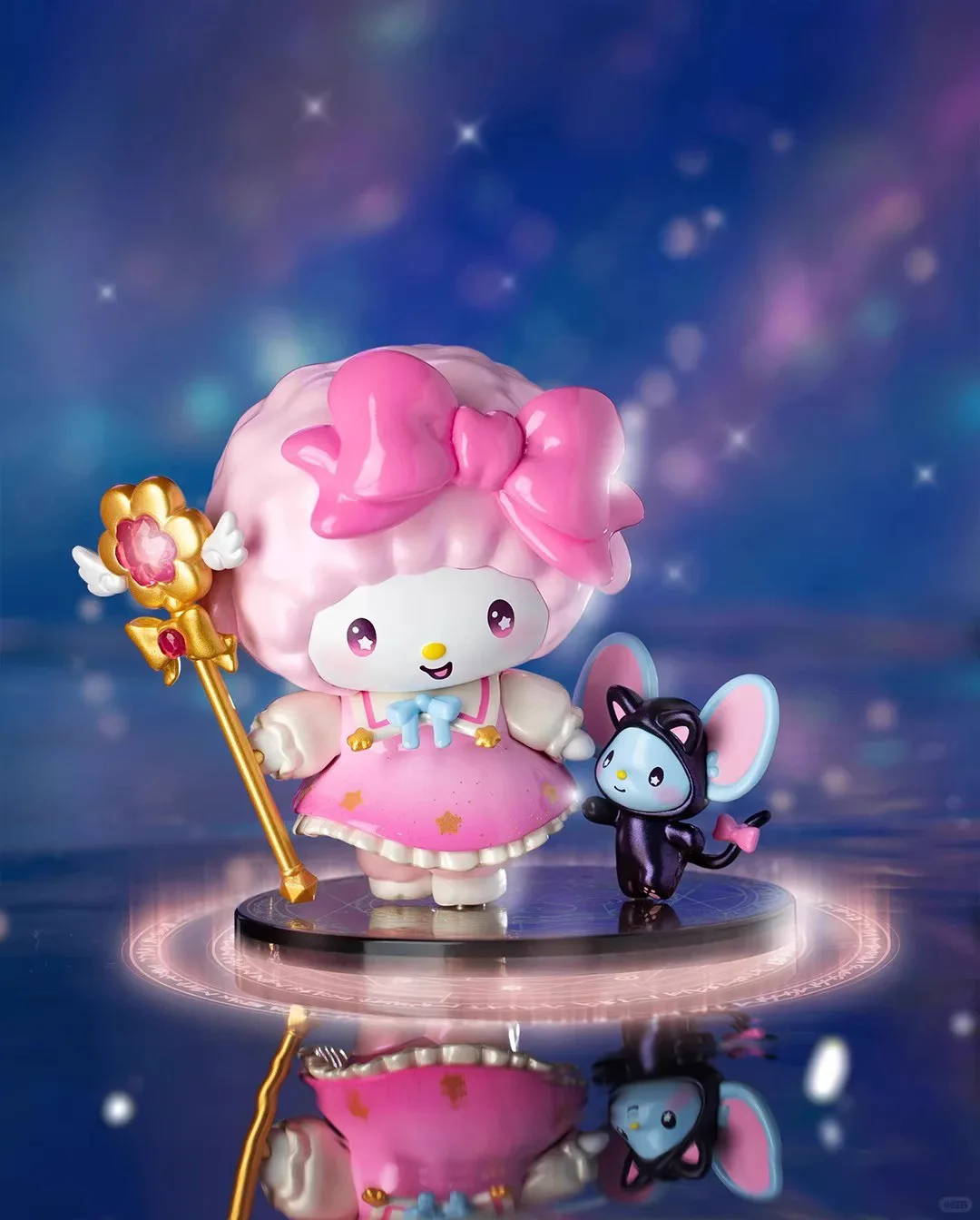 YE789 Genuine Sanrioed Starry Night Party Magician Series Trendy Toy Figurine Decoration Blind Box