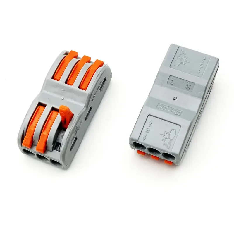 222-413 Spring Terminal Blocks Electric Cable Lever Wire Connectors - Electrical Equipment & Supplies Connectors & Terminals
