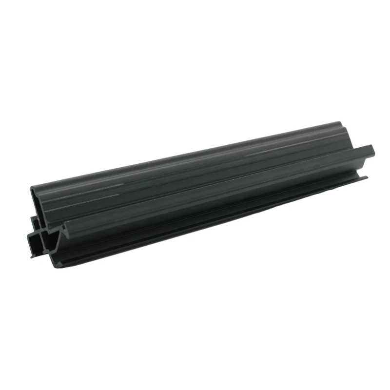 PVC plastic extrusion profile slotted arc shaped guangdong tub profile product Pvc extrusion