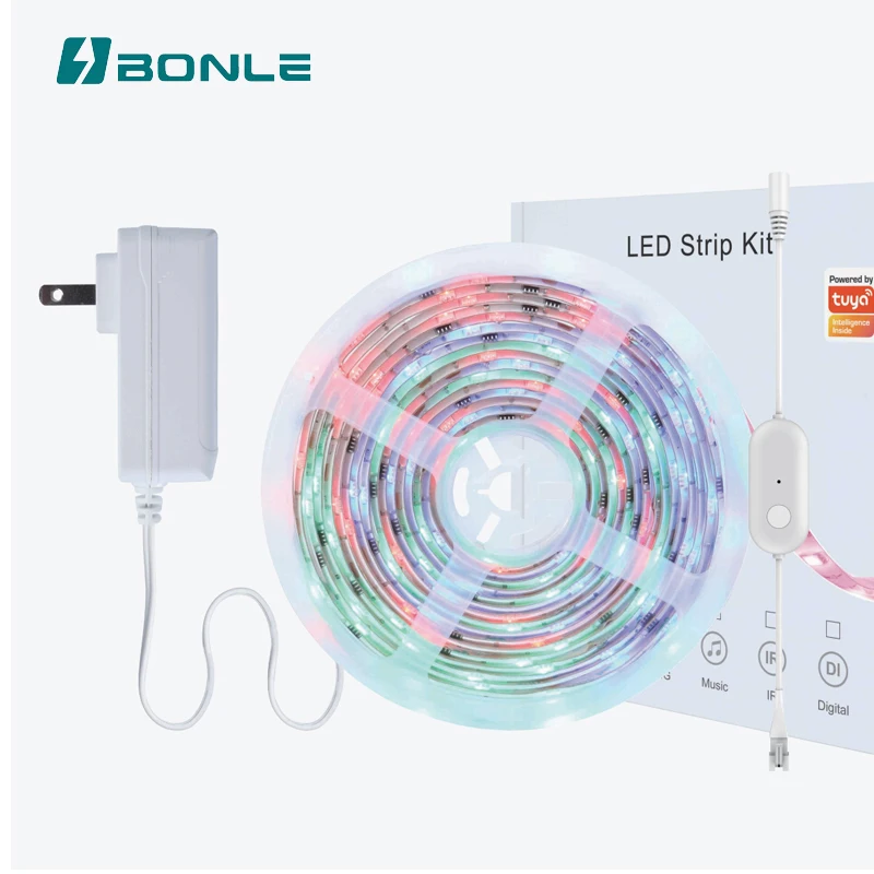 2023 sale WiFi & BLE RGB IC Dream Color LED Strip Kit