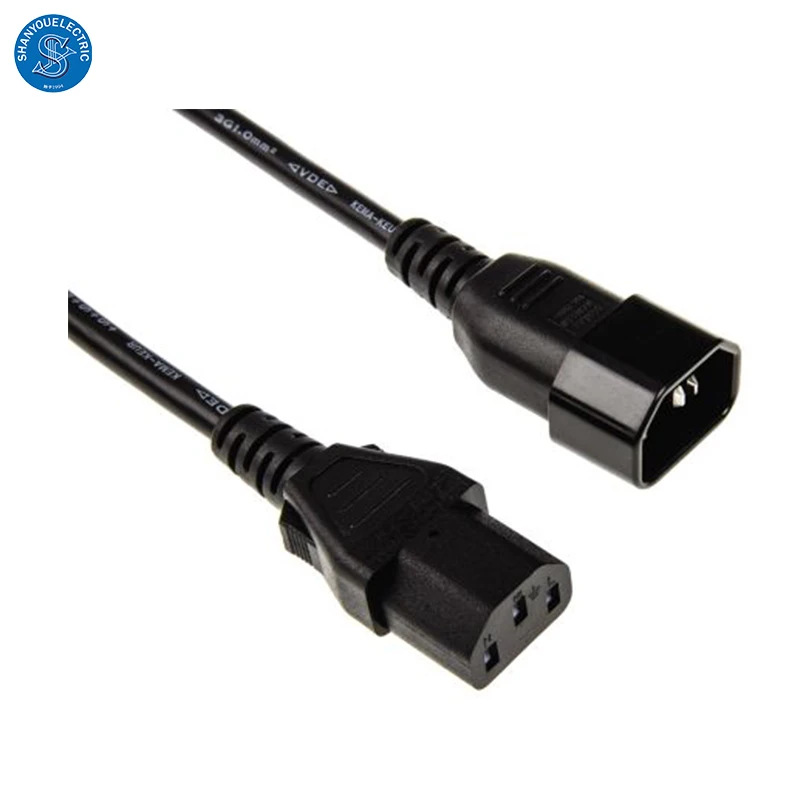  IEC C13 для C14 продлить шнур питания 14