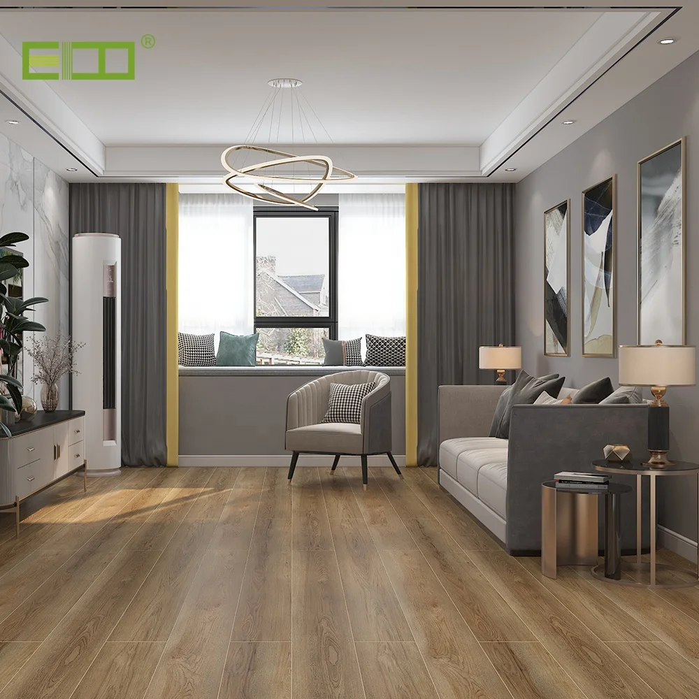 
4mm/0.3mm best quality spc rigid core sheet plastic tiles pvc vinyl floor 