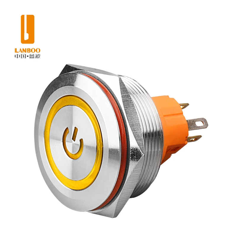 Схема двери переключателя с одним и двумя полюсами DPDT, 30 мм