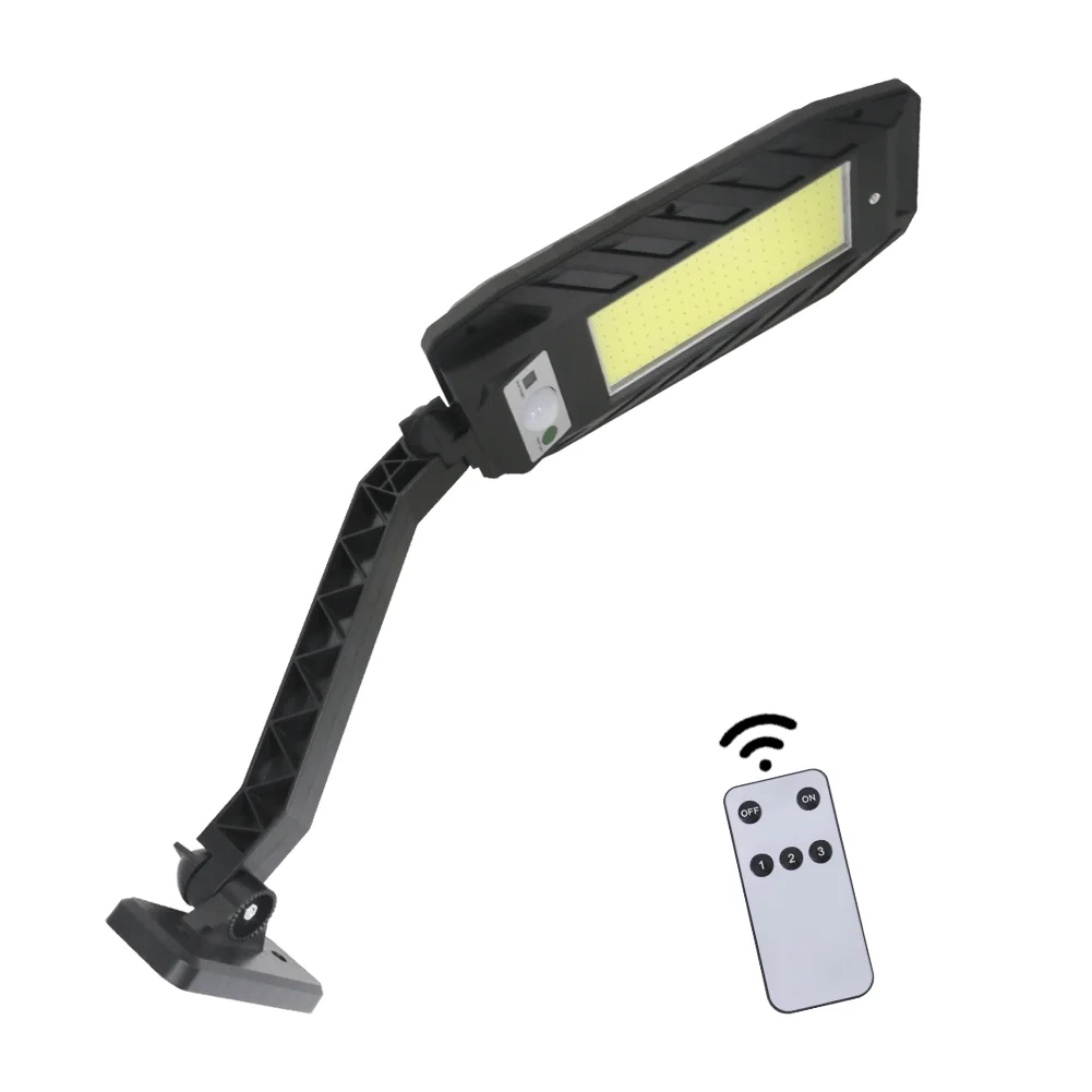IP65 водонепроницаемый движения PIR сенсор настенный выключатель света 180 светодиодов уличный фонарь на солнечной батарее с пультом дистанционного управления для приготовления пищи на воздухе шланг для полива огорода, двора, освещение