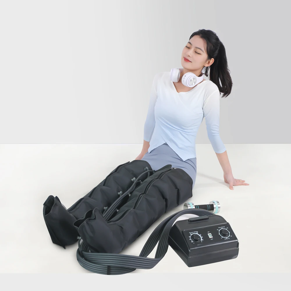 Flexible Body Air Compression Boots for Leg Compression Massage Products