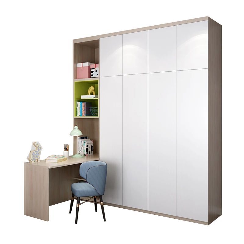 Suofeiya, индивидуальная детская кровать, мебель, белый деревянный стол, качели, шкаф