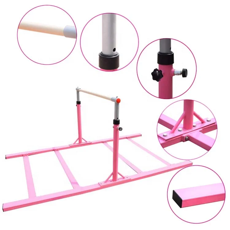 kids training bar adjustable junior horizontal gymnastics bar