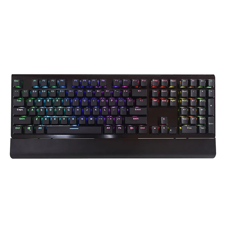 Профессиональный светодио дный Cherry вый переключатель Механическая игровая клавиатура