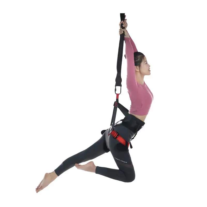 High strength Indoor bungee fitness vitality belt aerial yoga set home hanging flying dance elastic band set