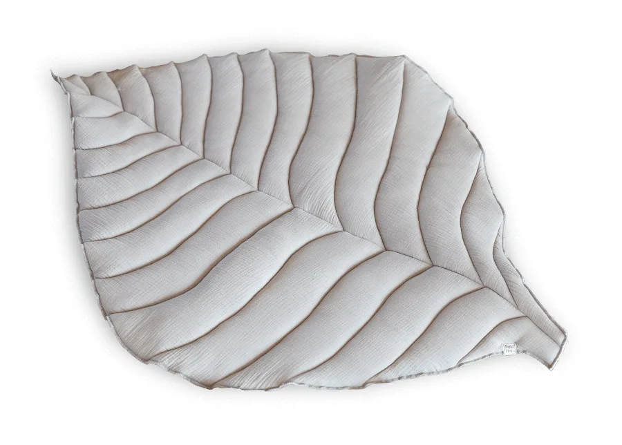 Wholesale Organic Cotton Bamboo Thicker Filling Round Square Large Baby Play Mat Baby Lounger Quilted  Blanket