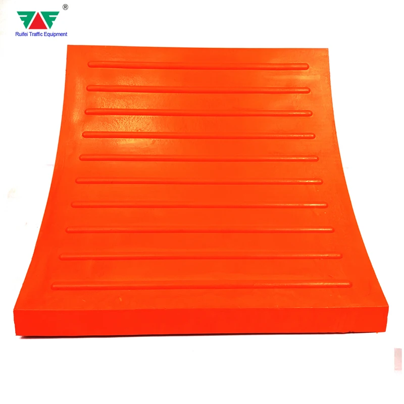 Factory Supply Good Quality PU Material Car Wheel Chock for Parking Equipment Handling Trailer Wheel Chock