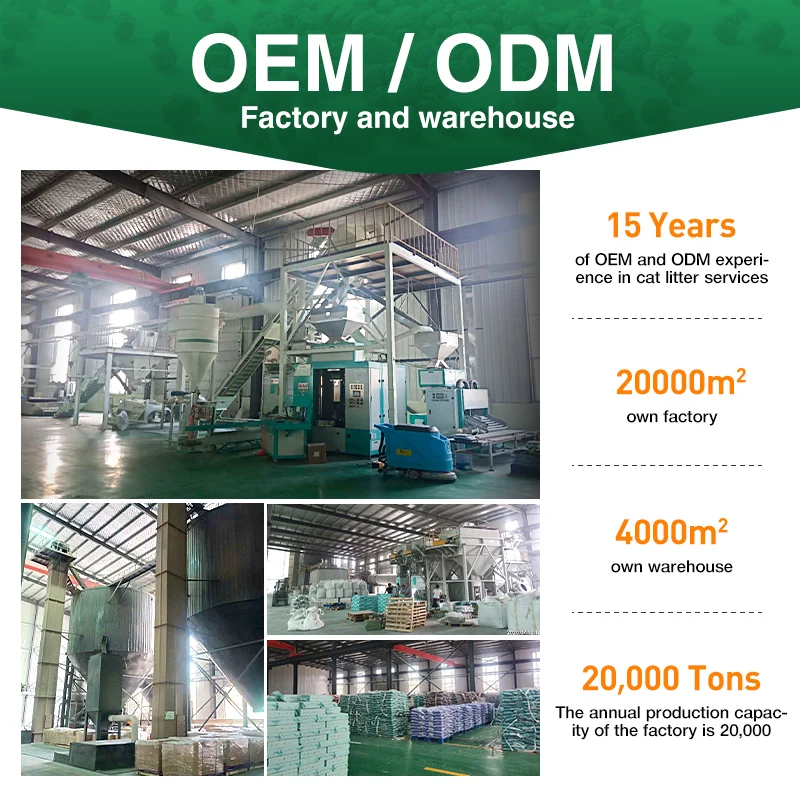 2024 Top selling high-quality Fast agglomeration lock the odor bentonite sand cat litter clumping bentonite