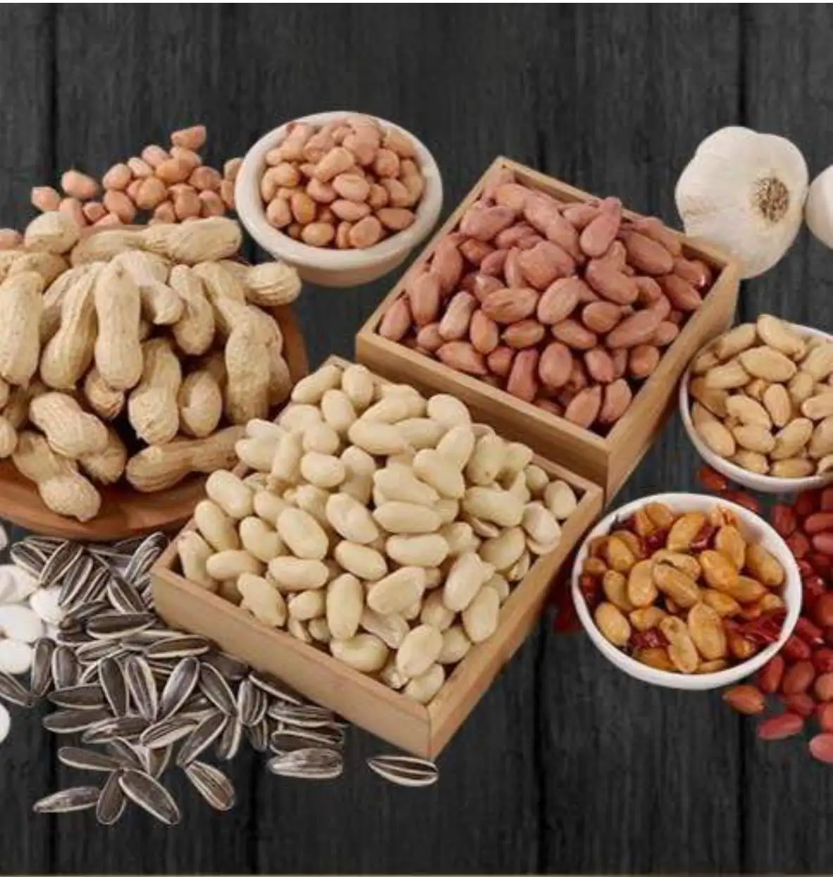 Organic Nutritious Red Skin Peanut Egypt Origin Top Grade Peanut Kernel Rich Protein