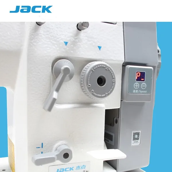 Jack 20U Compound Feed Zigzag Sewing Machine Leather Lockstitch Industrial Zig Zag Sewing Machine