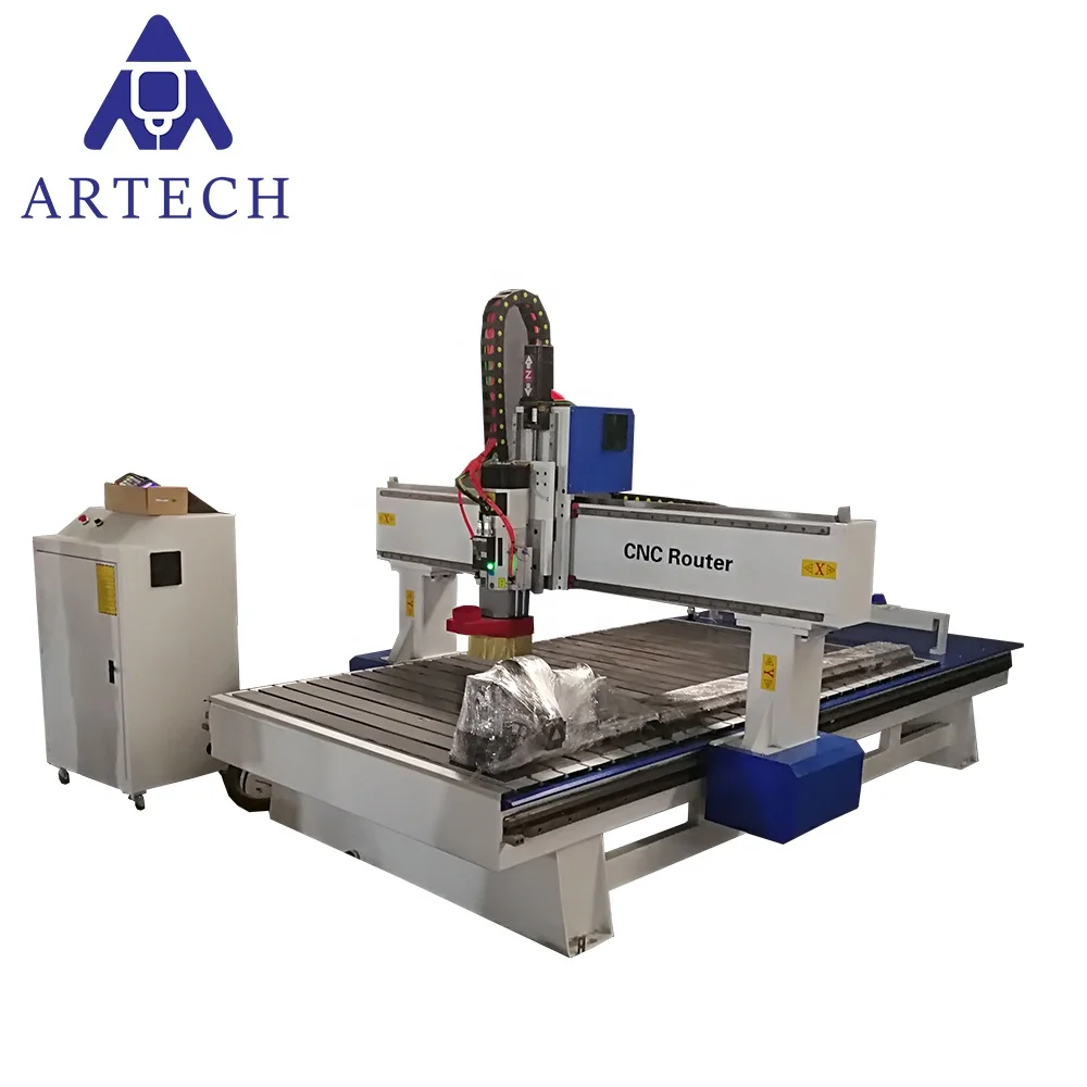 4 axis ATC 1325 cnc router wood carving machine