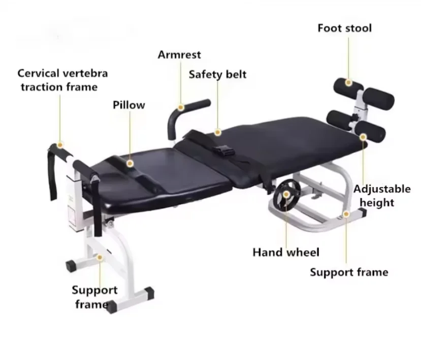 Traction bed Cervical And Lumbar Traction Bed For neck And Lumbar Treatment, Spinal Orthopedic Bed For Hospital