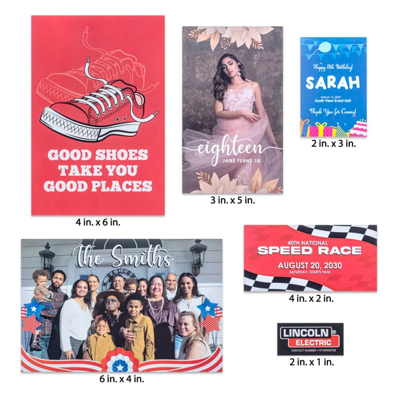 24x18 Custom Printed Political Car Magnetic Signs Outdoor & Car Magnets 30 Mil  Refrigerator Postcard Calendars Business Card