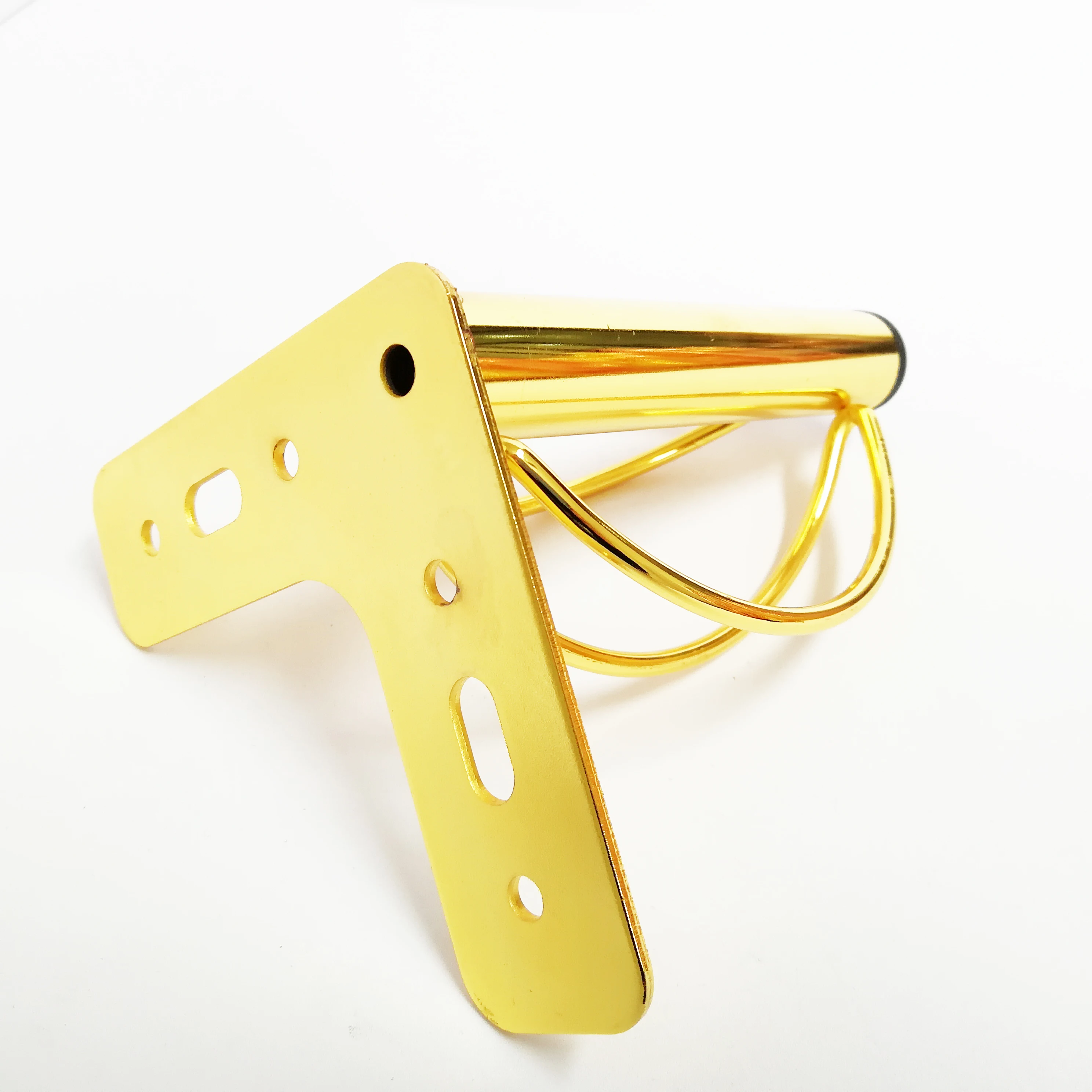 High Quality Round Adjustable Stainless Steel Iron Metal Sofa Legs For Furniture