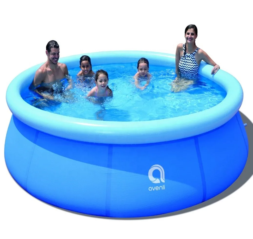 big home indoor outdoor round inflatable adults kids swimming pool equipment