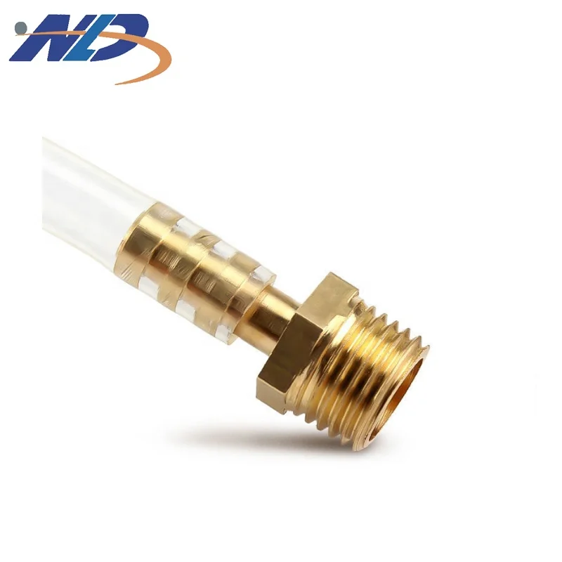 NLD Casting Equal Tee Insulated Crimp Water Brass Hose Barb Include Elbow Union Tee Fittings