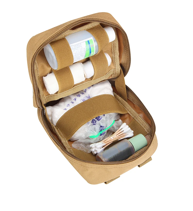 Wholesale Cheap Military Medical Multifunctional Small Waist Molle Bag Tactical Waterproof first Aid Survival Kit Backpack
