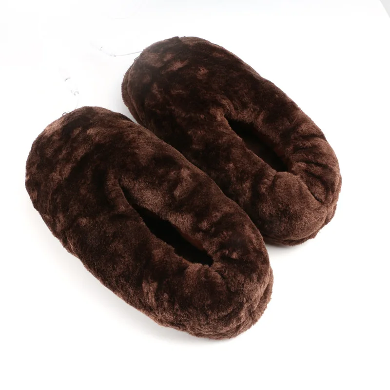 Winter Cold Weather Indoor and Outdoor Soft and Warm USB Power Supply Keep Feet Warmer Heating Plush Shoes