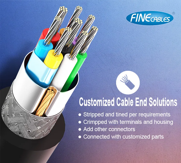 Finecables Waterproof Electrical Panel Mount PCB Circular M5 Connector