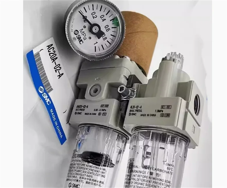 SMC Pneumatic Accessories AC40A-04DE-B air combination components: filter pressure reducing valve + oil mist