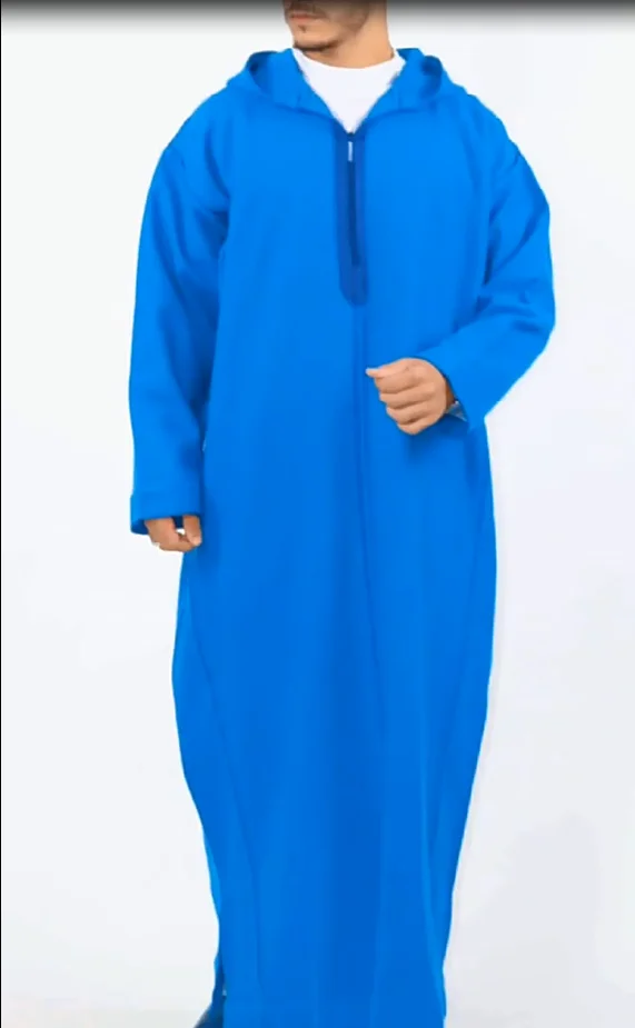 R-5 традиционная мусульманская одежда исламское качество халат Abaya Dubai исламский мужчина Аравия Саудовский марокканский кафтан табе