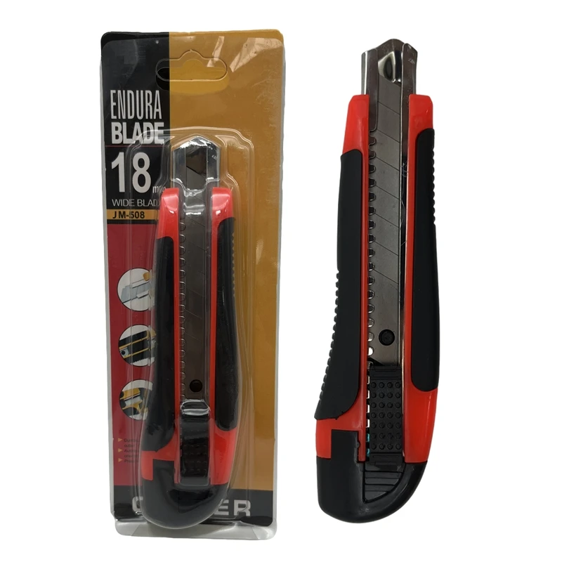 JM manual tool cutting tool SK5 blade 18mm multifunctional Utility knife