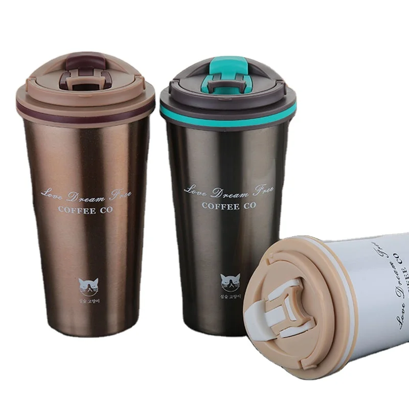 Thermos Mug Coffee Cup with Lid Thermocup Seal Stainless Steel Vacuum Flasks ThermosesThermo Mug for Car