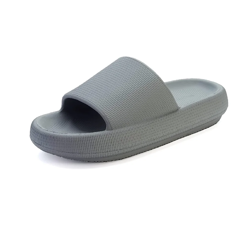FREE SAMPLE Cloud Slippers for Women and Men | Shower Slippers Bathroom Sandals | Extremely Comfy Cushioned Thick Sole