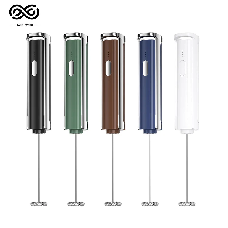 Портативный портативный мини-Электрический вспениватель для молока