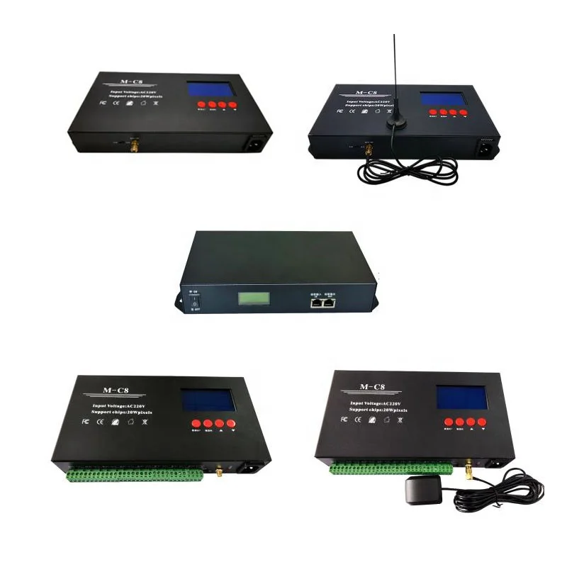 Программируемый светодиодный контроллер, основной светодиодный контроллер RGB RGBW с управлением RF GPS APP DMX, хорошее качество