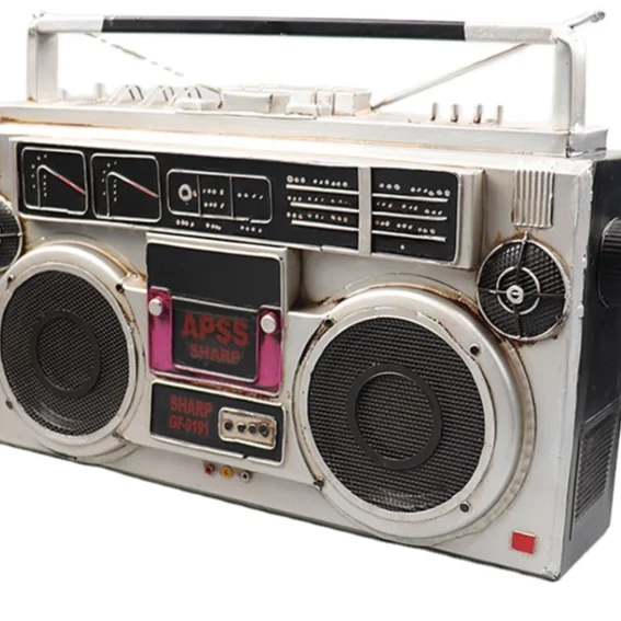 Internet Retro Mini Shortwave Portable Radio Transmitter Receiver Vintage Home Radio