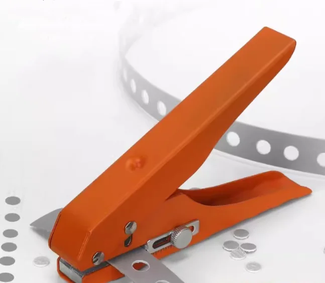 Manual PVC Card Edge Banding Punching Pliers Woodworking DIY Tool Screw Cap Masking Pliers