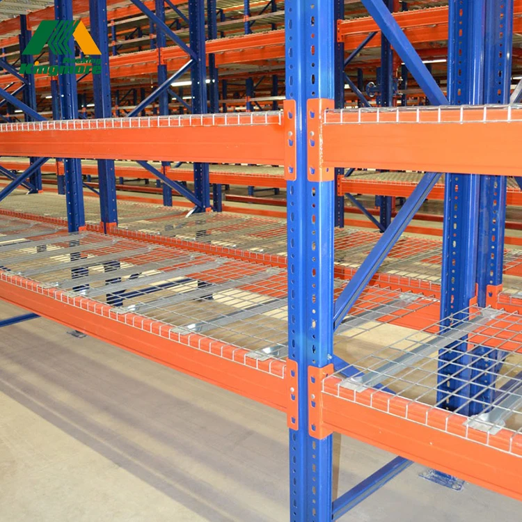 OEM ODM warehouse galvanized steel pallet racking wire mesh decking