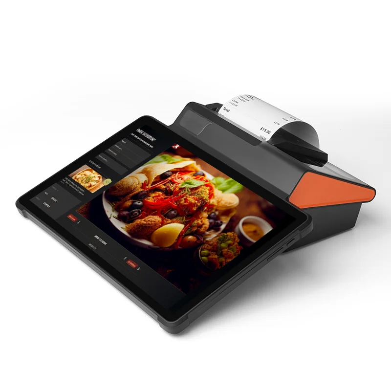 80mm Thermal Handheld Label Mobile Pos Terminal 11 Inch Tablet Android 12 Wifi 4G Pos System