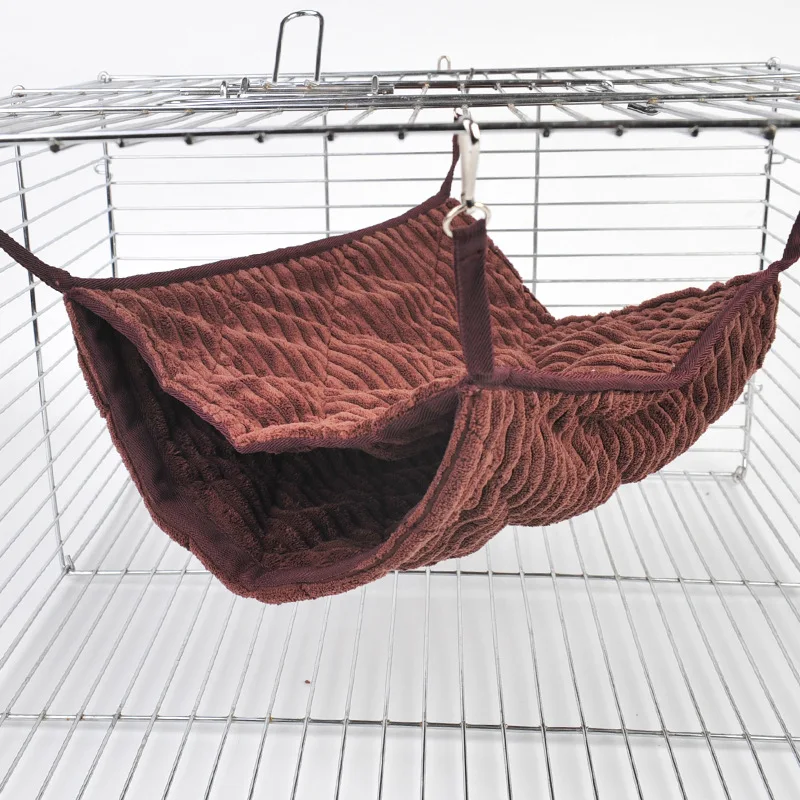 2022  New Pet Supplies Winter four-legged pet pad  flannelette cotton nest pet hammock