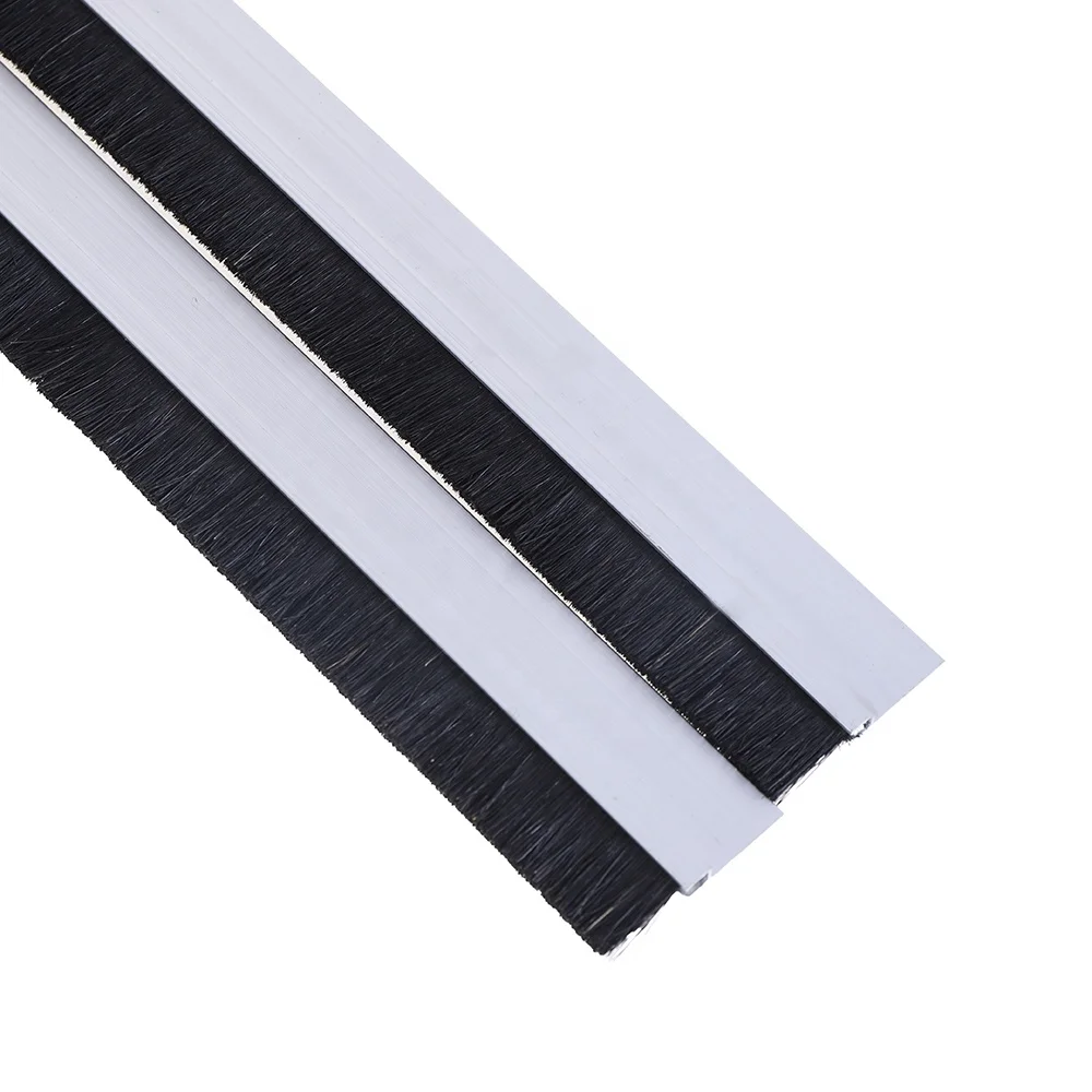 Door Brush Strip Sweeping Use for Door Garage Door Weather Seal Brush Strip Sweeping Weather Stripping Brush