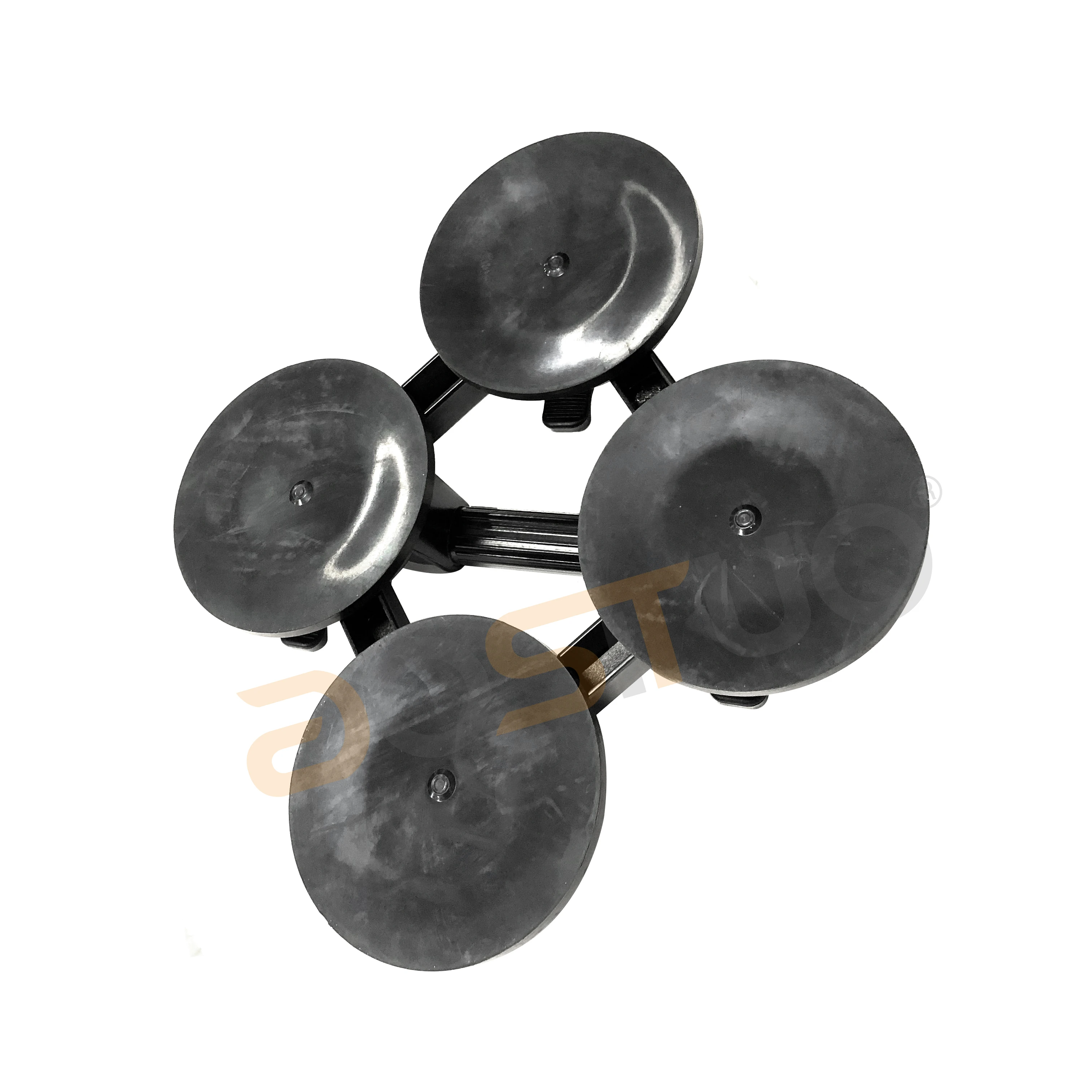 Super Power Aluminum Alloy Hand Tool Four Pads Pump Suction Glass Lifting Vacuum Sucker Suction Cup for Glass