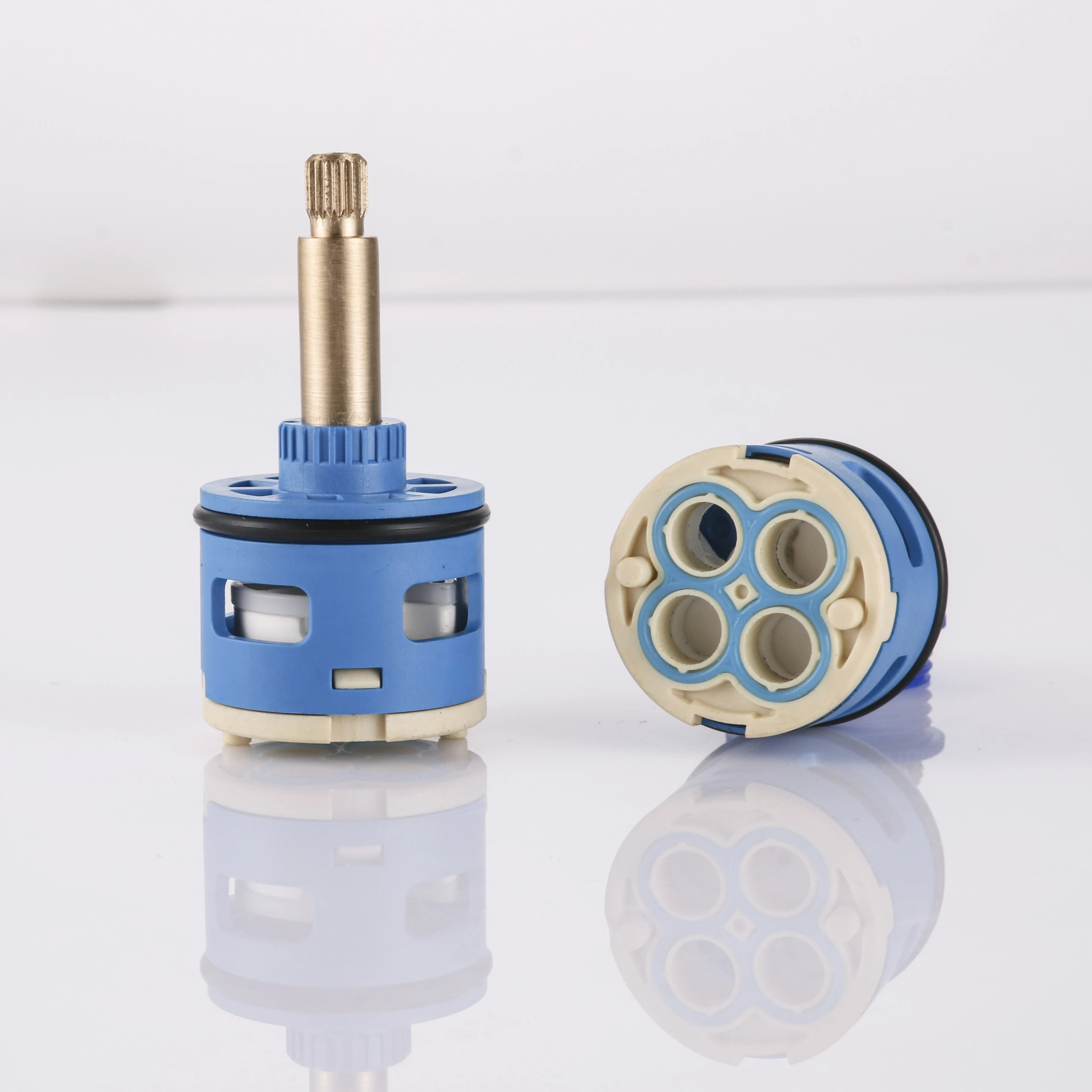 Factory Supply plastic 23mm push-button diverter faucet cartridge