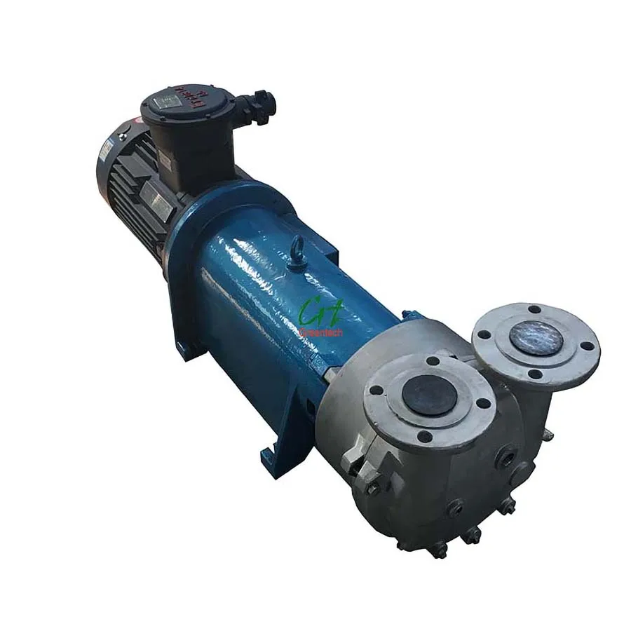 2BV6111 5.5KW жидкостные кольцевые вакуумные насосы для восстановления растворителя высокой интенсивности